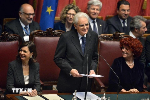Tân tổng thống Italy Sergio Mattarella chính thức nhậm chức