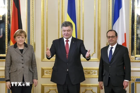 Pháp, Đức đề xuất trao quyền tự trị lớn hơn cho phe ly khai Ukraine