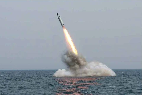 Mỹ: Triều Tiên phóng thử tên lửa từ tàu thủy, không phải tàu ngầm