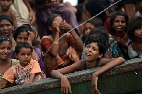 Người tị nạn Rohingya. (Nguồn: AFP/Getty)