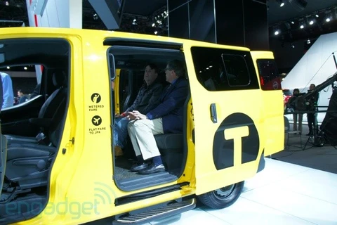 Mẫu xe Taxi NV200. (Nguồn: engadget)