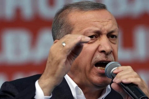 Tổng thống Thổ Nhĩ Kỳ Tayyip Erdogan. (Nguồn: AP)