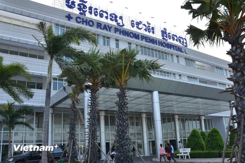 Bệnh viện Chợ Rẫy-Phnom Penh. (Ảnh: Xuân Khu/Vietnam+)