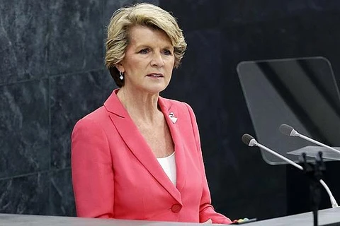 Ngoại trưởng Australia Julie Bishop. (Nguồn: News)