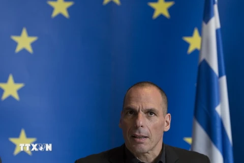 Bộ trưởng Tài chính Hy Lạp Giannis Varoufakis. (Nguồn: AFP/TTXVN)