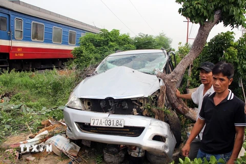 Phú Yên: Tai nạn đường sắt làm một người bị thương