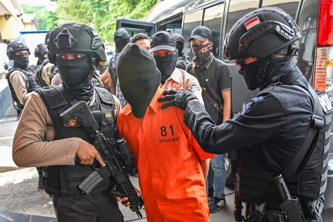 Lực lượng chống khủng bố Indonesia bắt giữ 5 nghi can thánh chiến