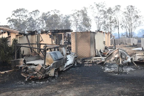 Cháy rừng gây nhiều thiệt hại tại Australia. (Nguồn: theguardian)