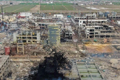 Trung Quốc: Nổ nhà máy hóa chất khiến 7 người thương vong