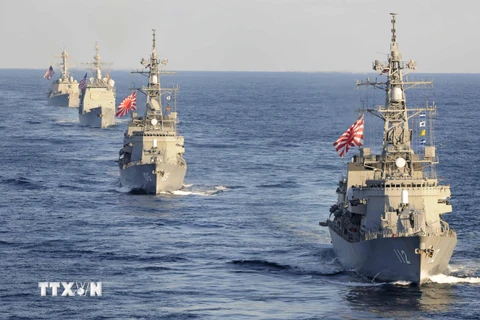 Nhật triển khai sứ mệnh an ninh riêng trên tuyến hàng hải Trung Đông