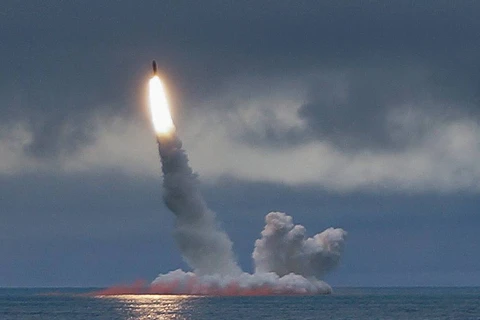Nga bắn thử tên lửa đạn đạo từ tàu ngầm hạt nhân lớp Borey-A