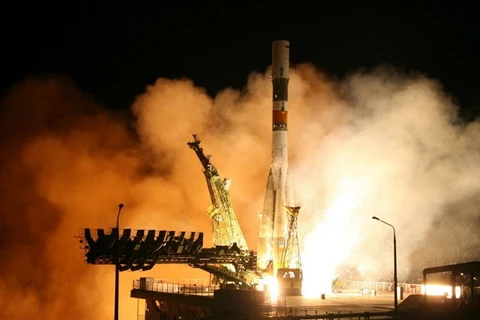 Nga phóng tàu Tiến bộ M-21M lên Trạm Vũ trụ ISS 