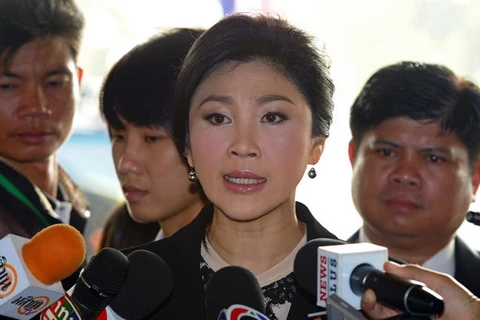 Thủ tướng Thái Lan Yingluck Shinawatra. (Nguồn: AFP)