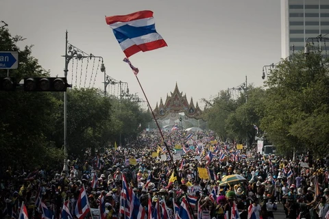 Cuộc biểu tình tại Thái Lan không có dấu hiệu dịu bớt