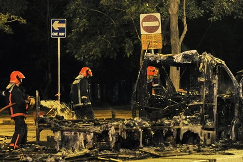 Hiện trường sau vụ bạo động. (Nguồn: AFP/Getty Images)