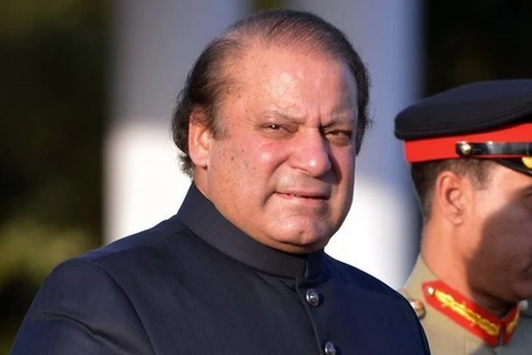 Thủ tướng Pakistan Nawaz Sharif. (Nguồn: AFP)