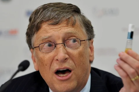 Bill Gates lại một lần nữa là người giàu nhất hành tinh năm 2013. (Nguồn: AFP/TTXVN)