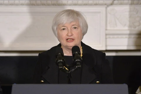 Bà Janet Yellen chính thức trở thành Chủ tịch của Fed. (Nguồn: THX/TTXVN)