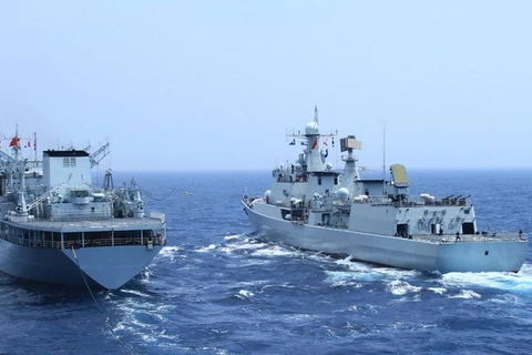 Hơn 40 tàu quân sự tham gia cuộc tập trận ASEAN+8