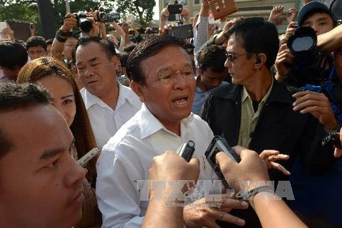 Lãnh đạo phe đối lập Kem Sokha phải ra hầu tòa vì kích động bạo lực (Nguồn: TTXVN)