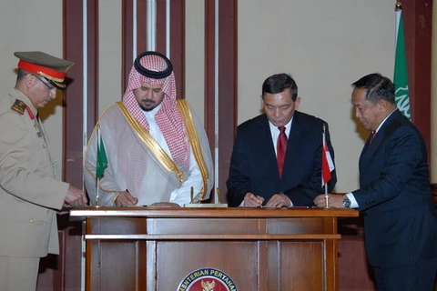 Indonesia-Saudi Arabia ký thỏa thuận về quốc phòng 