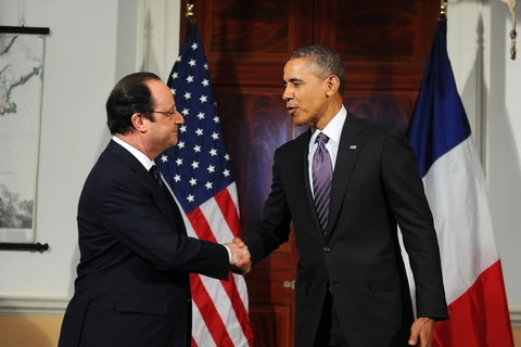 Mỹ dành nghi lễ đặc biệt đón tiếp Tổng thống Pháp
