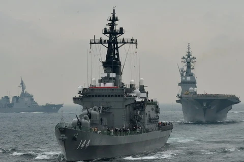 Ba tàu hải quân Nhật Bản thăm Campuchia bốn ngày