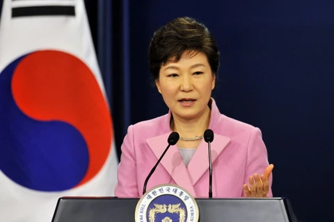 Tổng thống Hàn Quốc Park Geun-hye. (Nguồn: AFP)
