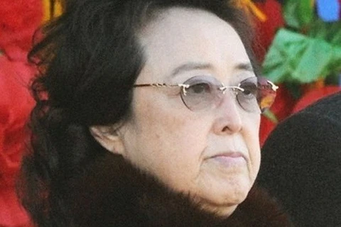 Bà Kim Kyong-hui, cô ruột của nhà lãnh đạo Triều Tiên Kim Jong-Un. (Nguồn: Yonhap)