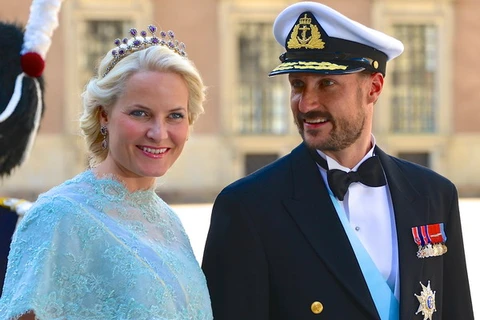 Hoàng Thái tử Na Uy Haakon và Công nương Mette-Marit. (Nguồn: wiki)