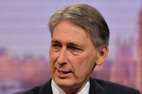 Bộ trưởng Quốc phòng Anh Philip Hammond. (Nguồn: Reuters)