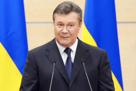 Tổng thống Ukraine bị phế truất Viktor Yanukovych. (Nguồn: THX/TTXVN)