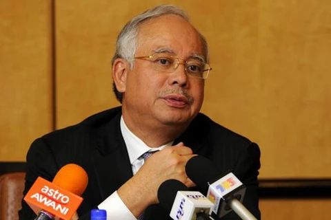 Thủ tướng Malaysia Najib Razak. (Nguồn: AFP) 