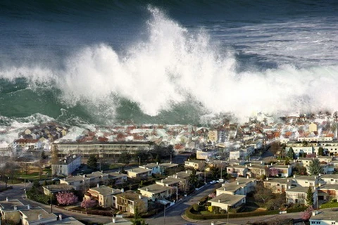 Xuất hiện các đợt sóng thần đầu tiên ở duyên hải Chile