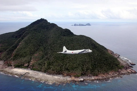 Máy bay Nhật Bản bay qua Vùng nhận dạng phòng không (ADIZ). (Nguồn: AFP/TTXVN)