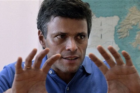 Thủ lĩnh đối lập Leopoldo Lopez. (Nguồn: AFP/Getty)