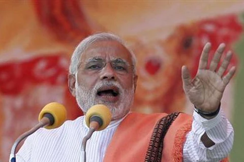 Ông Narendra Modi là một đối thủ nặng ký trong cuộc bầu cử. (Nguồn: Reuters)