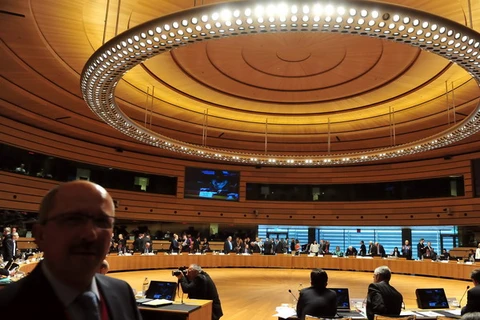 Một cuộc họp của các ngoại trưởng EU ở Luxembourg. (Nguồn: AFP/TTXVN)