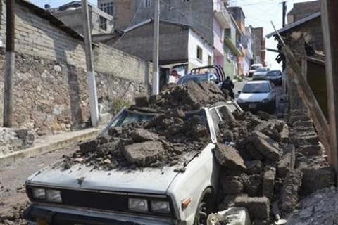 Động đất mạnh 7,5 độ Richter làm rung chuyển Mexico 