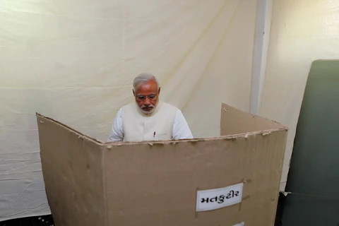 Ấn Độ tiến hành giai đoạn 8 cuộc bầu cử Hạ nghị viện