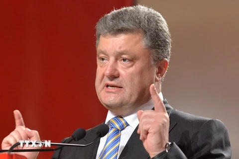 Ukraine: Ông Poroshenko muốn tiếp tục chiến dịch ở miền Đông