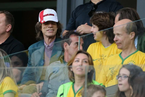 Ca sĩ Mick Jagger bị coi là "tội đồ" dẫn đến thất bại của Brazil