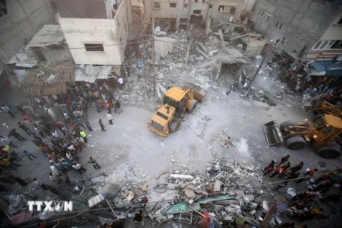 Cuộc không kích mới tại Gaza khiến ba người thiệt mạng