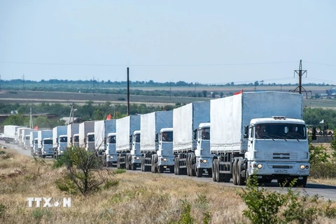 ICRC không hộ tống đoàn xe cứu trợ của Nga vào Đông Ukraine