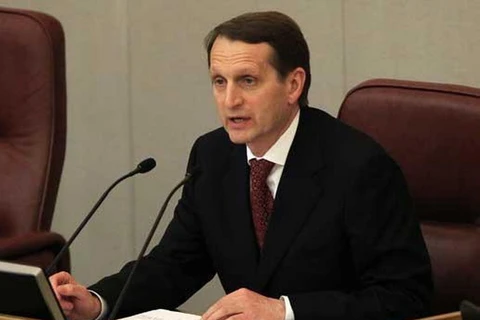 Chủ tịch Hạ viện Nga chỉ trích lệnh trừng phạt mới của Mỹ