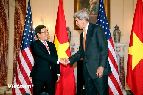 [Photo] Một số hình ảnh tại cuộc gặp của hai ngoại trưởng Việt-Mỹ
