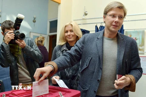 Tổng tuyển cử tại Latvia: Liên minh cầm quyền đang áp đảo