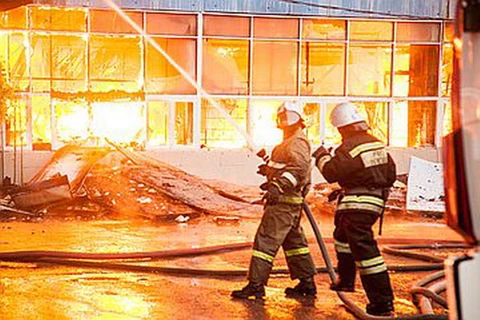 Nga: Cháy chợ Bà Côi của người Việt tại thành phố Kazan