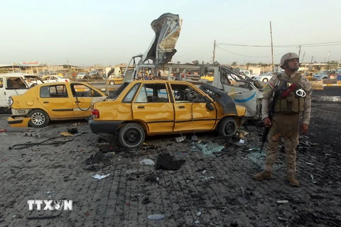 Đánh bom hàng loạt ở Iraq, hơn 130 người thương vong