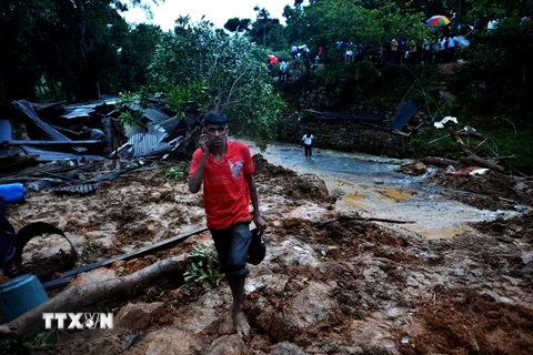 Hơn 100 người đã thiệt mạng trong trận lở đất tại Sri Lanka